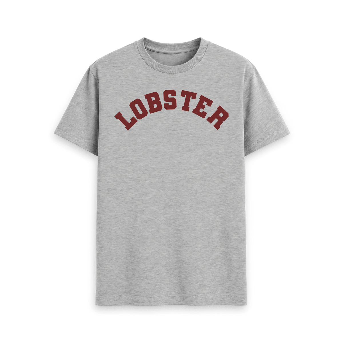Athletic Grey Printed T-shirt Front
