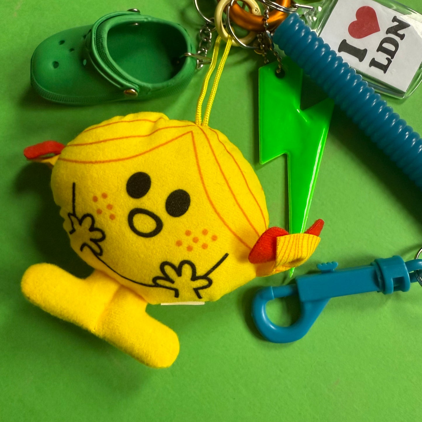 Bag charm and keyring Little Miss Sunshine