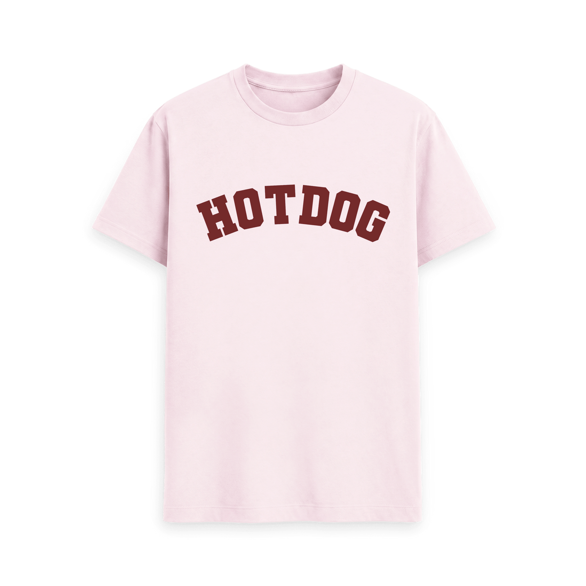 Pink Printed T-shirt Front