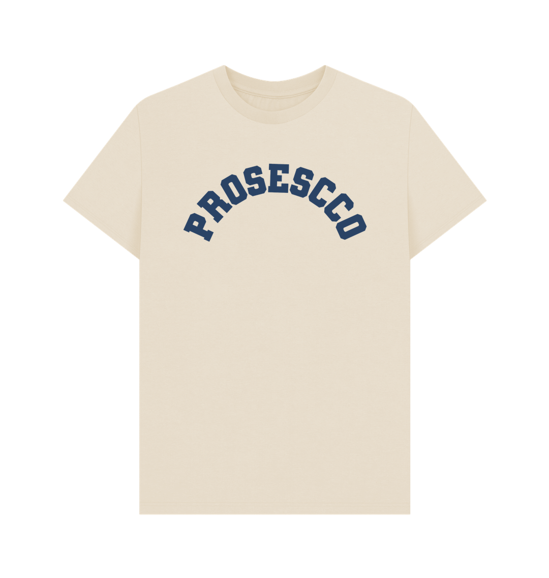 Oat Prosecco varsity t-shirt unisex