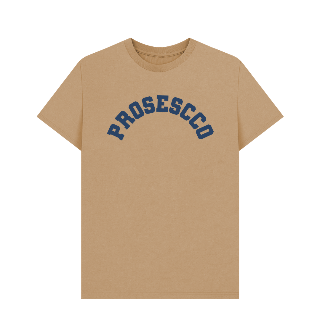 Sand Prosecco varsity t-shirt unisex