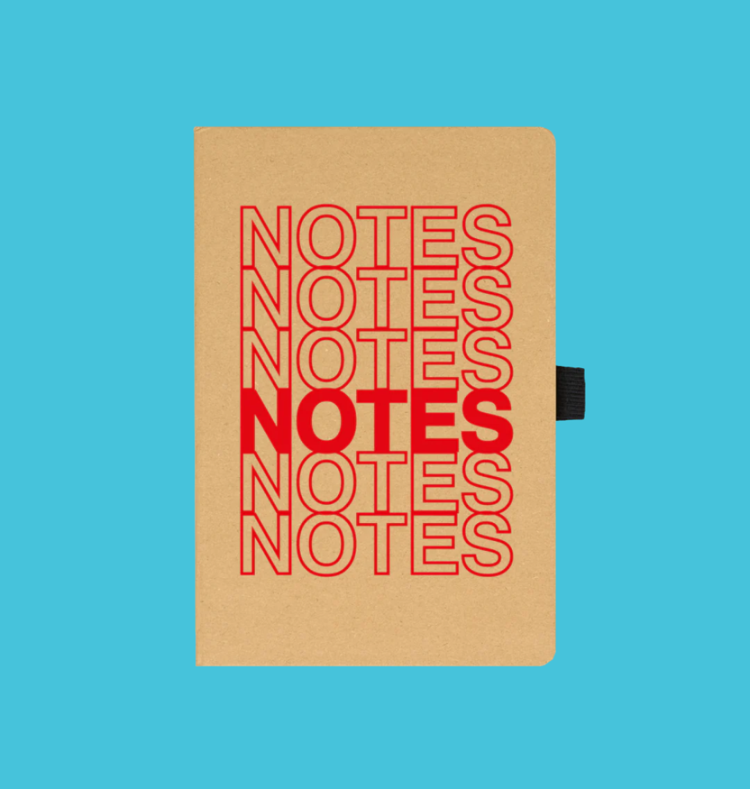 Kraft Notes notebook