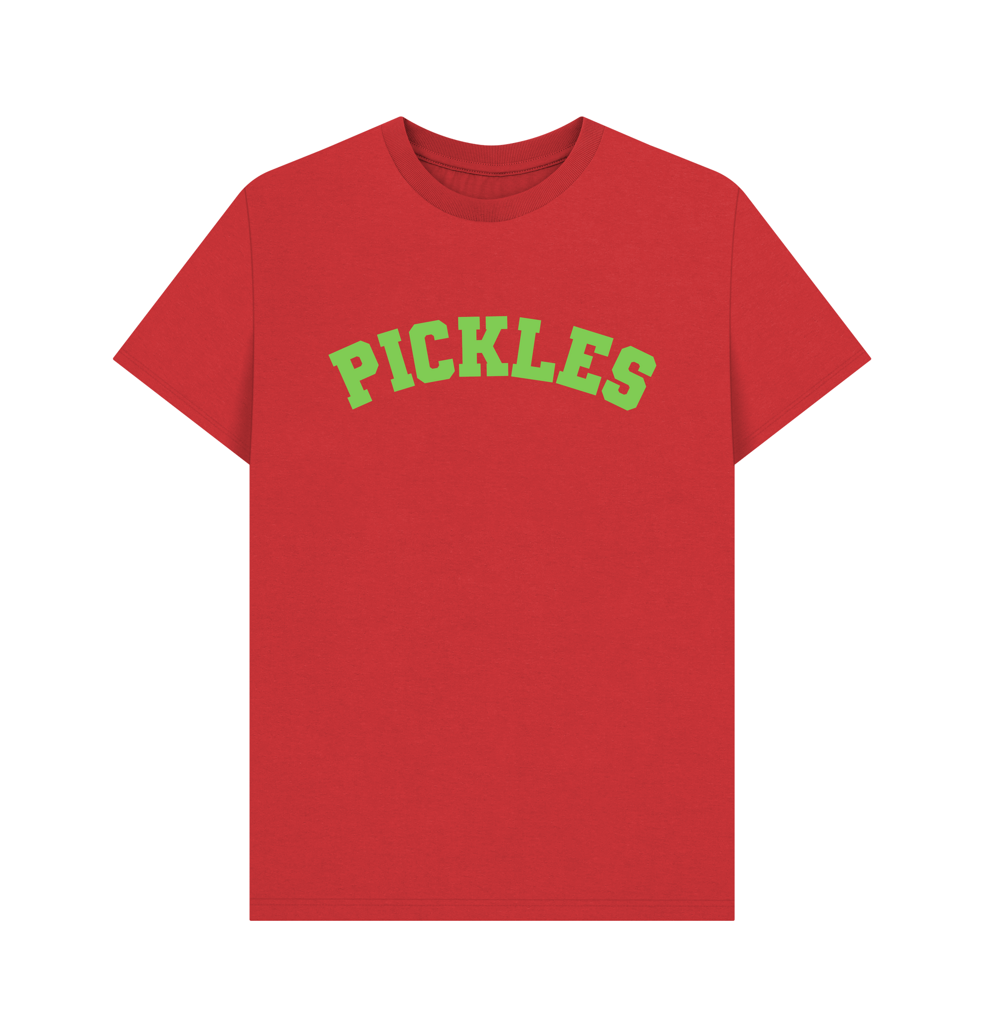 Red Printed T-shirt Front