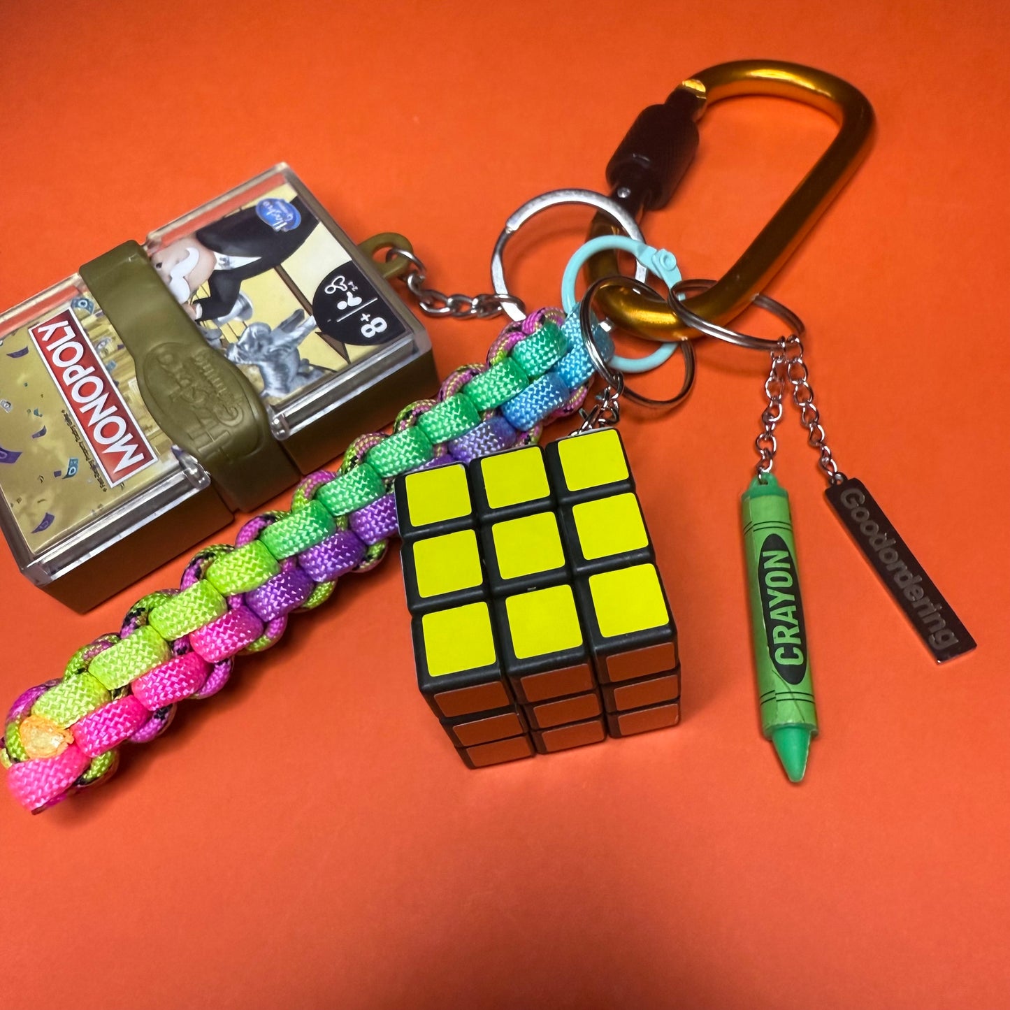Bag charm and keyring Mini monopoly