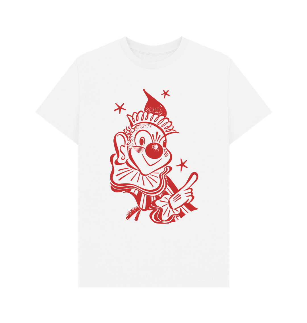 White Clowncore T-shirt