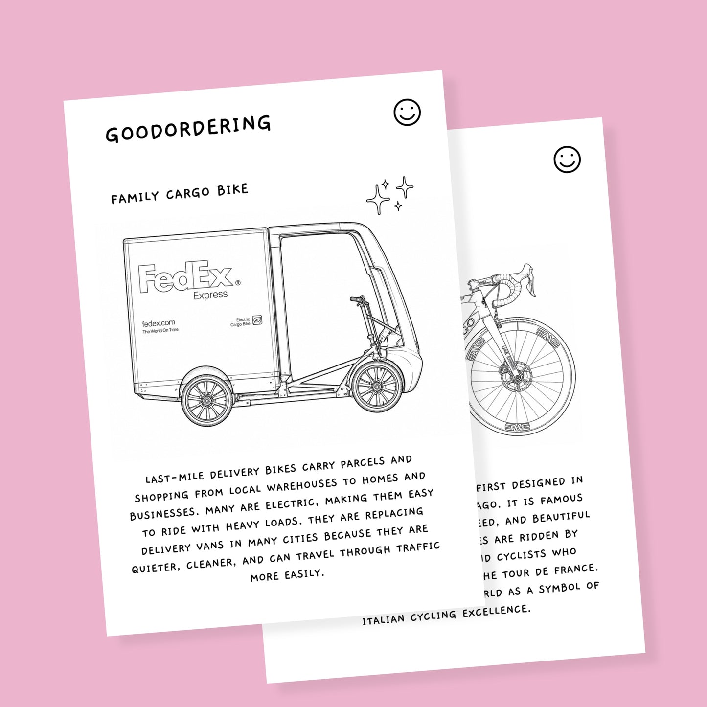 Bikes of the World Colouring Book by Jacqui Ma Downloadable