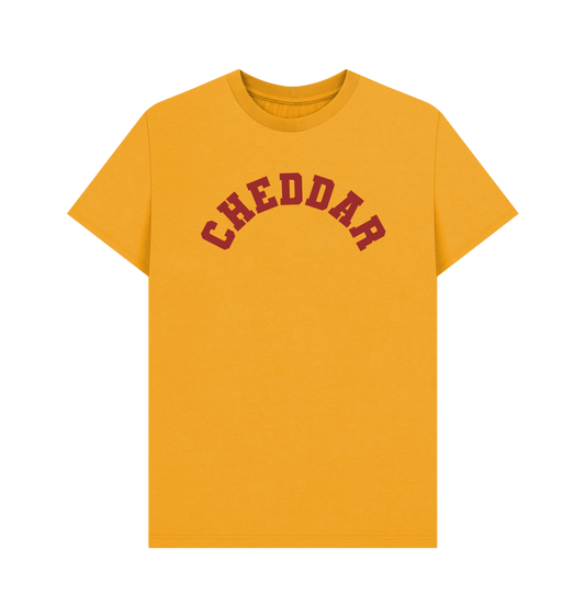 Mustard Printed T-shirt Front