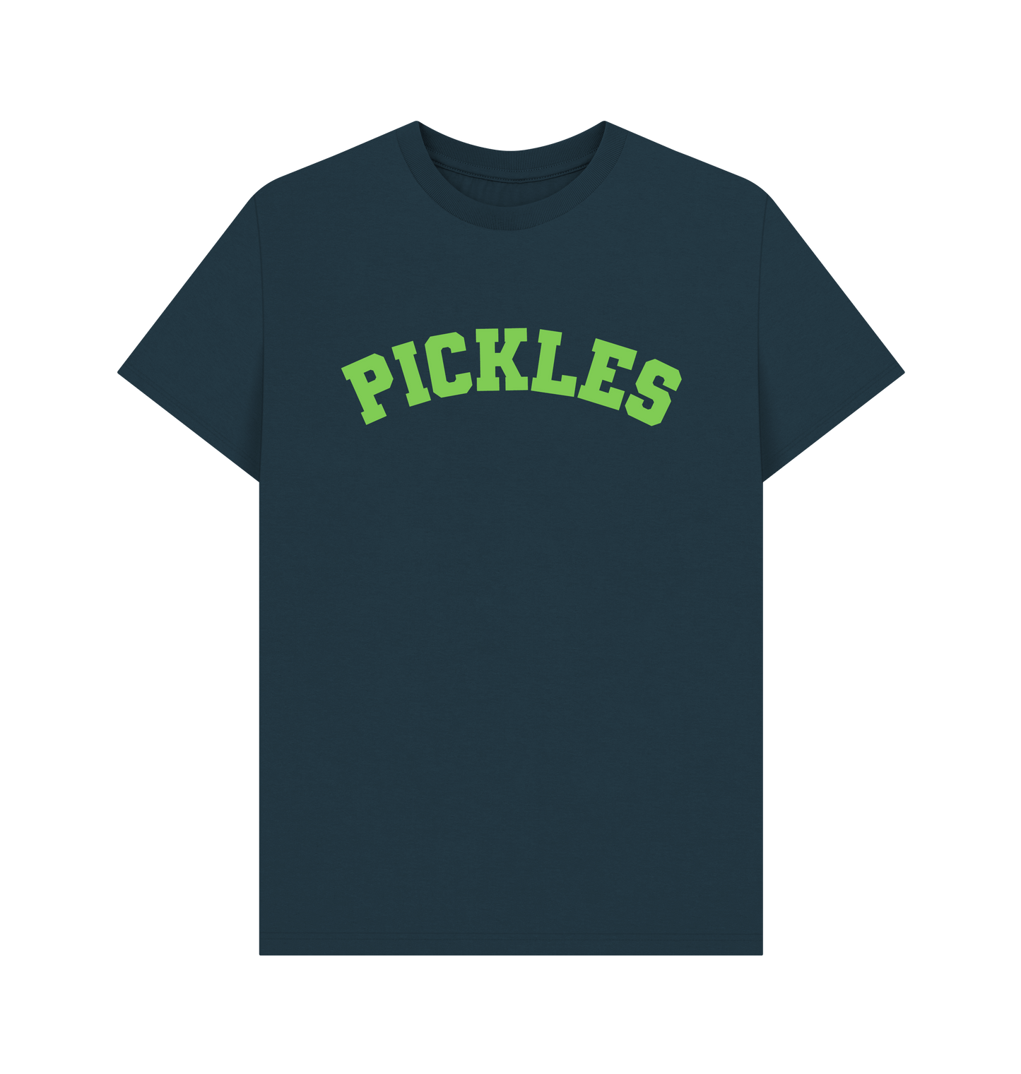 Denim Blue Printed T-shirt Front