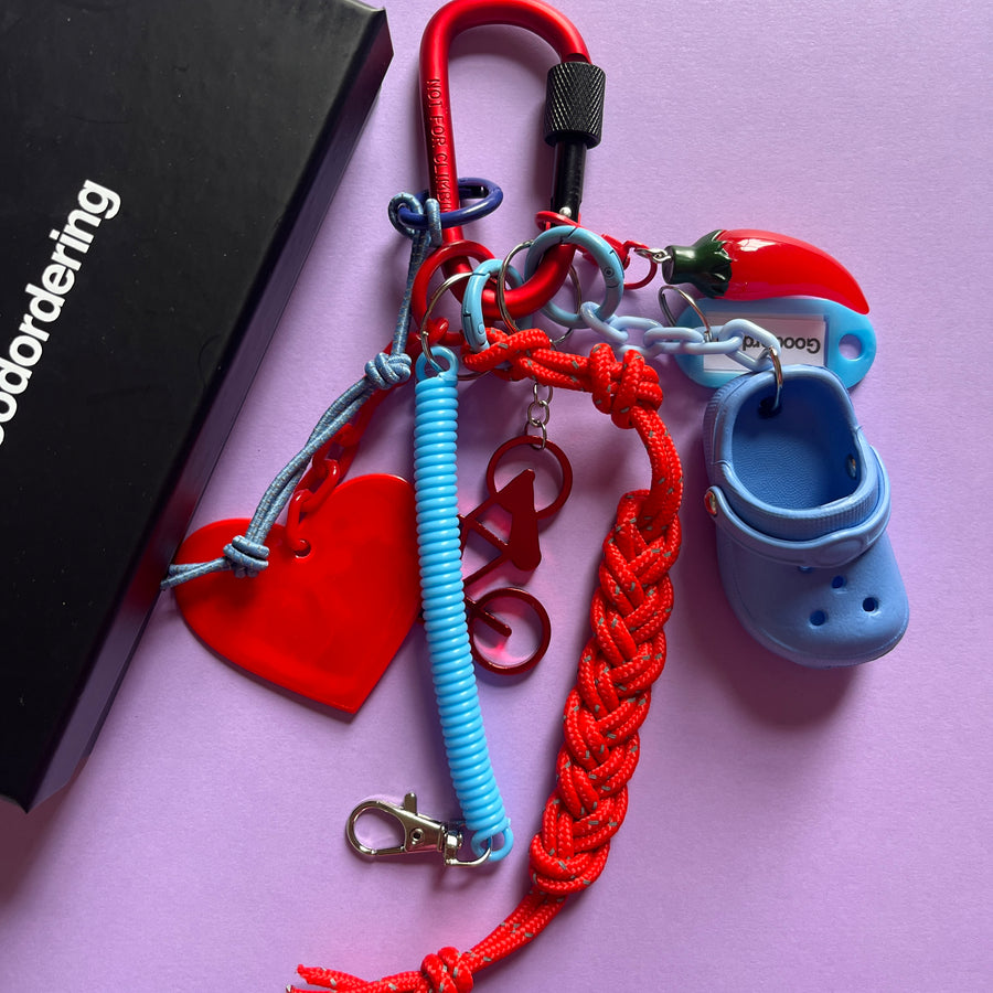 Bag charm red - Goodordering