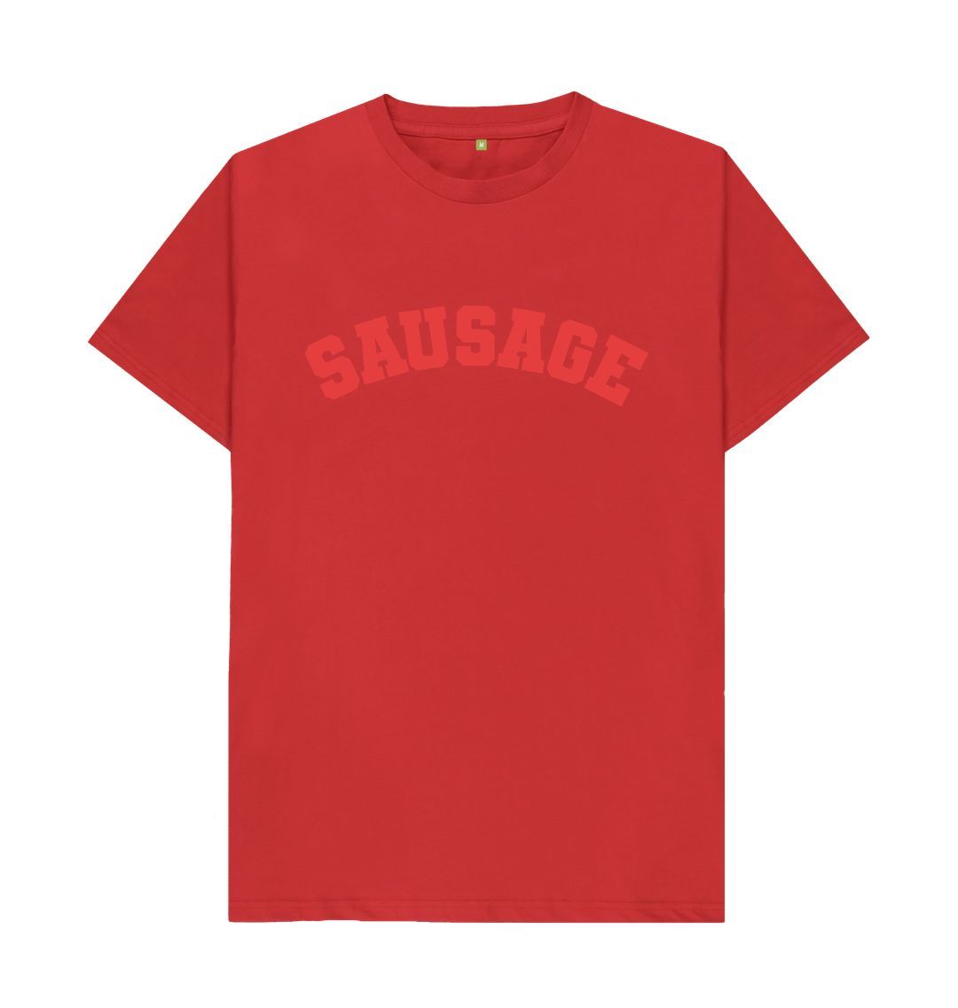 Red Sausage Varsity T-shirt