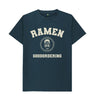 Denim Blue Ramen Goodordering logo t-shirt blue oat