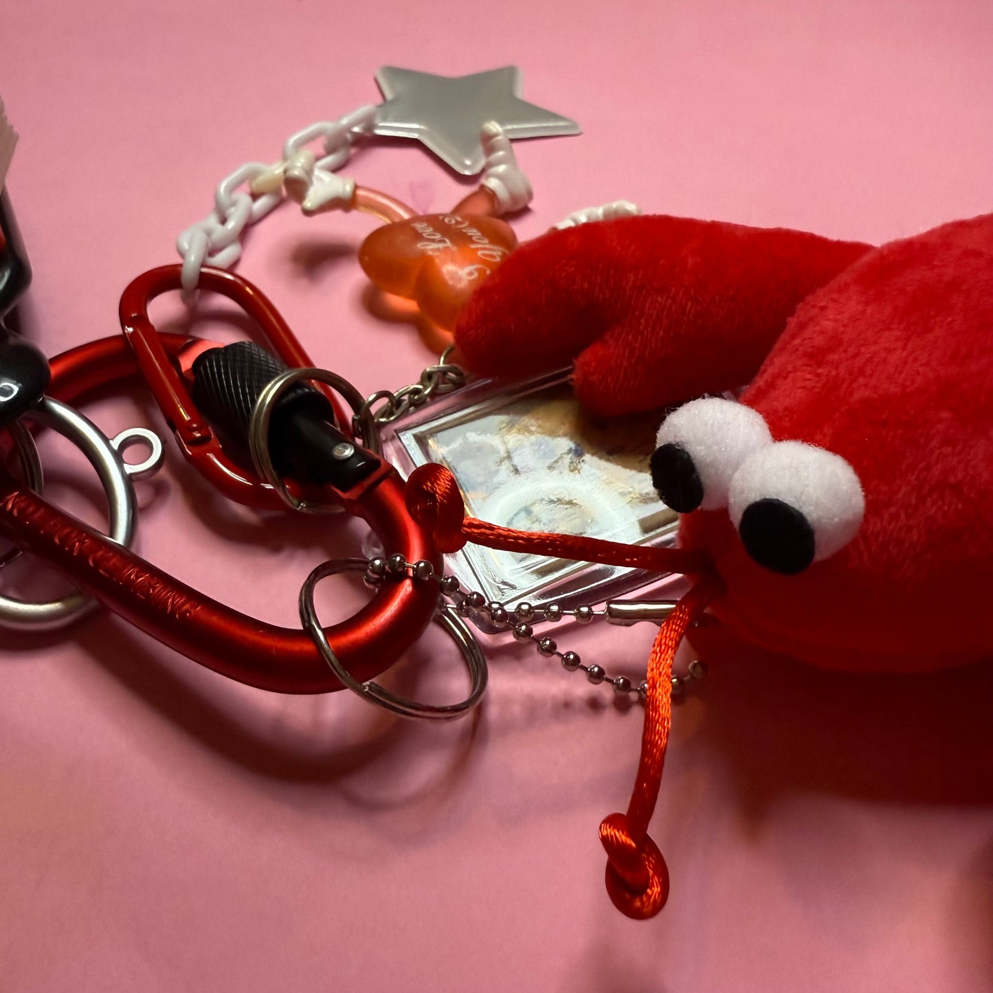 Bag charm and keyring lobster