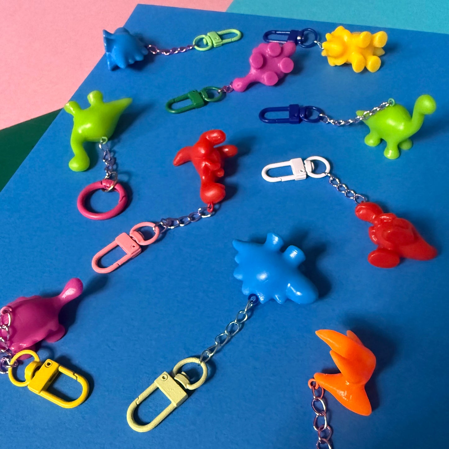 Dinosaur keyring / bag charm