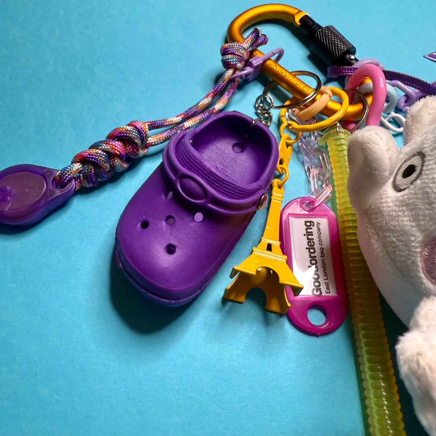 Bag charm and keyring peppa pig