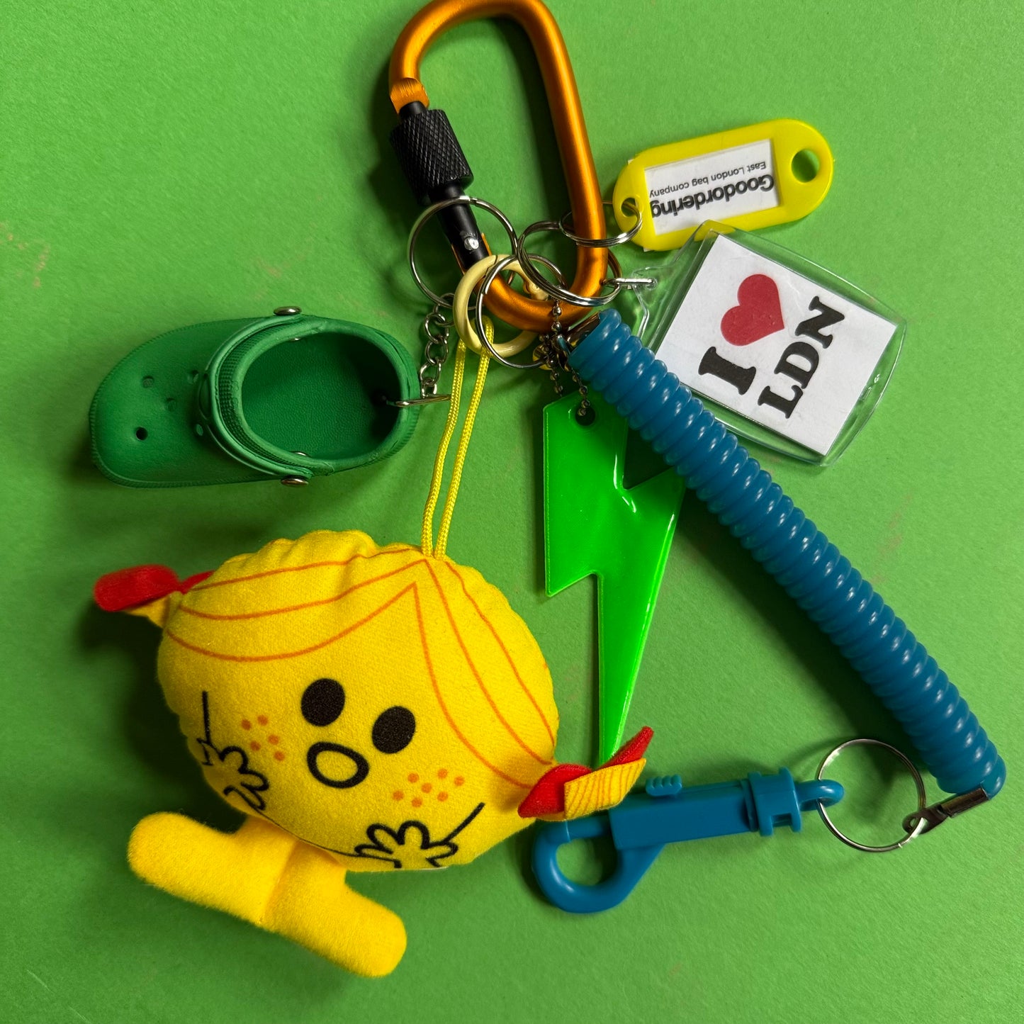 Bag charm and keyring Little Miss Sunshine