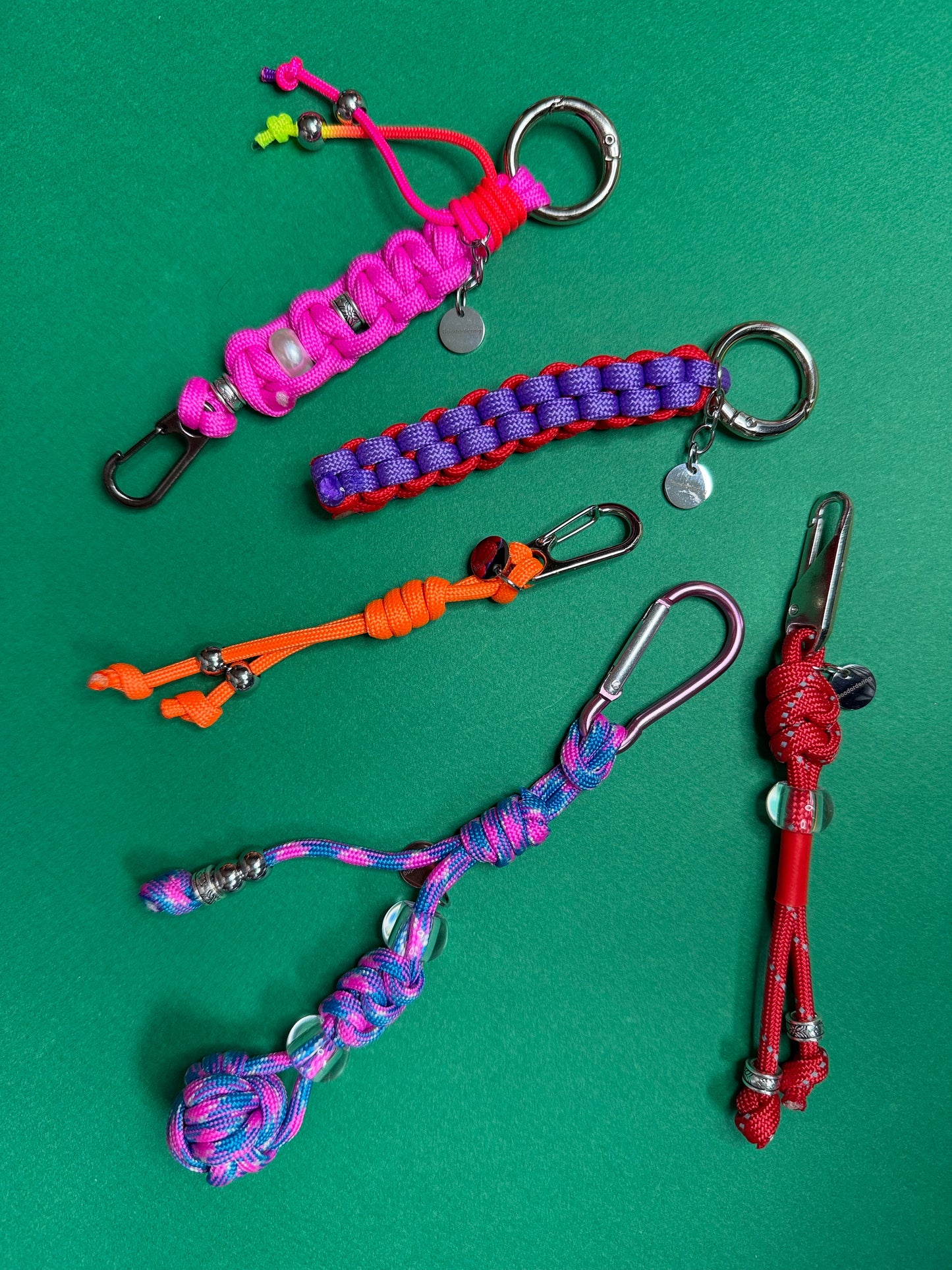 Paracord keyring