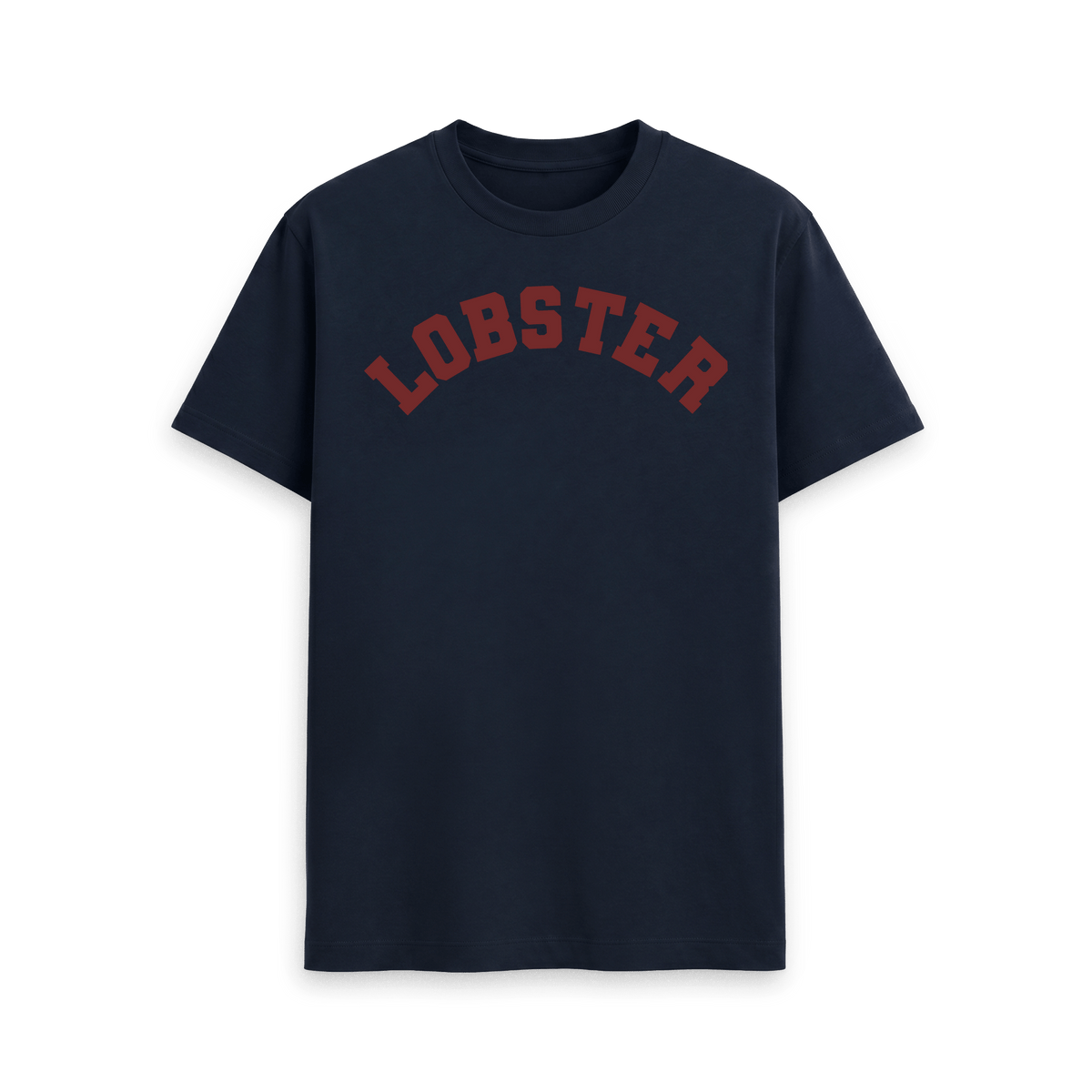 Navy Blue Printed T-shirt Front