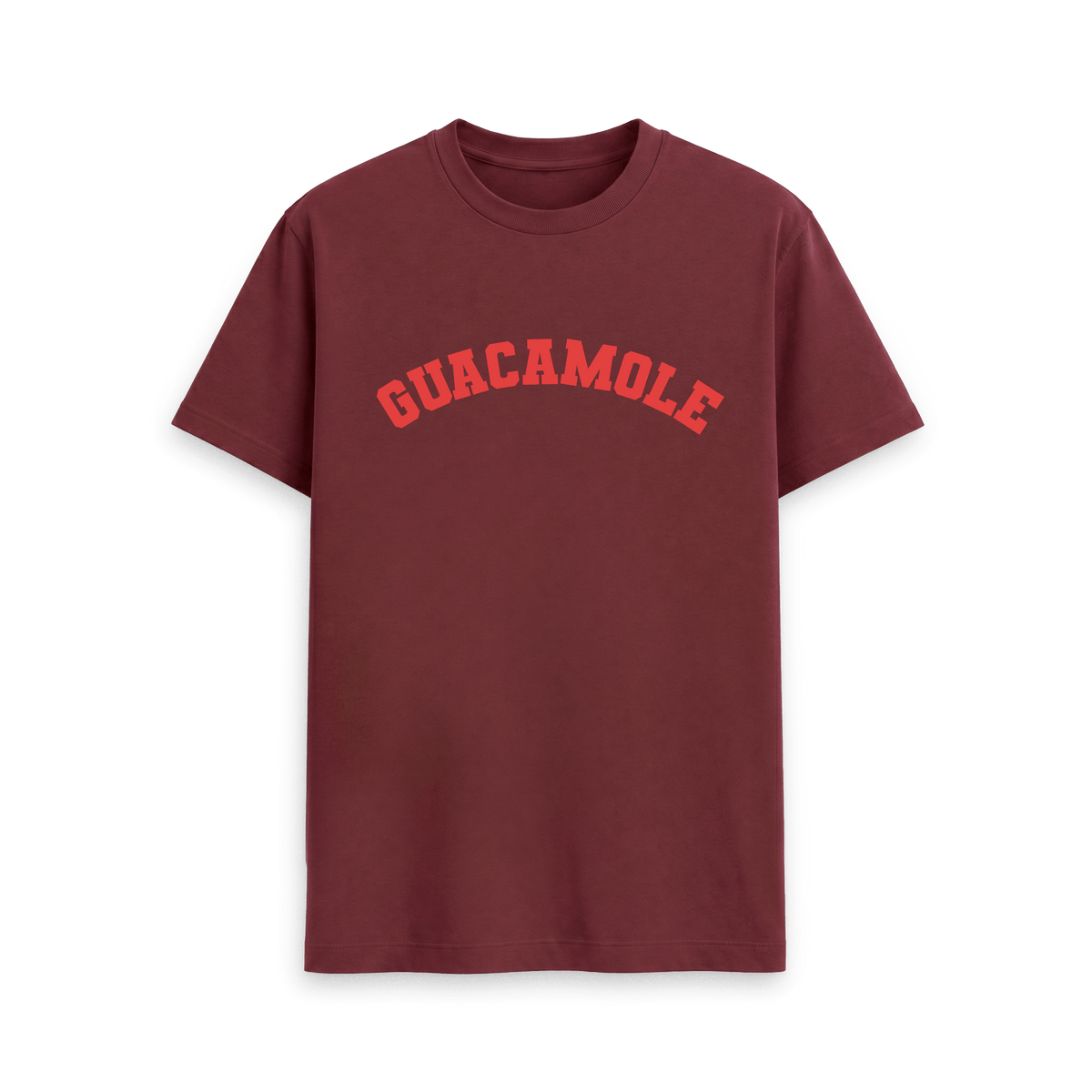 Red Wine Printed T-shirt Front