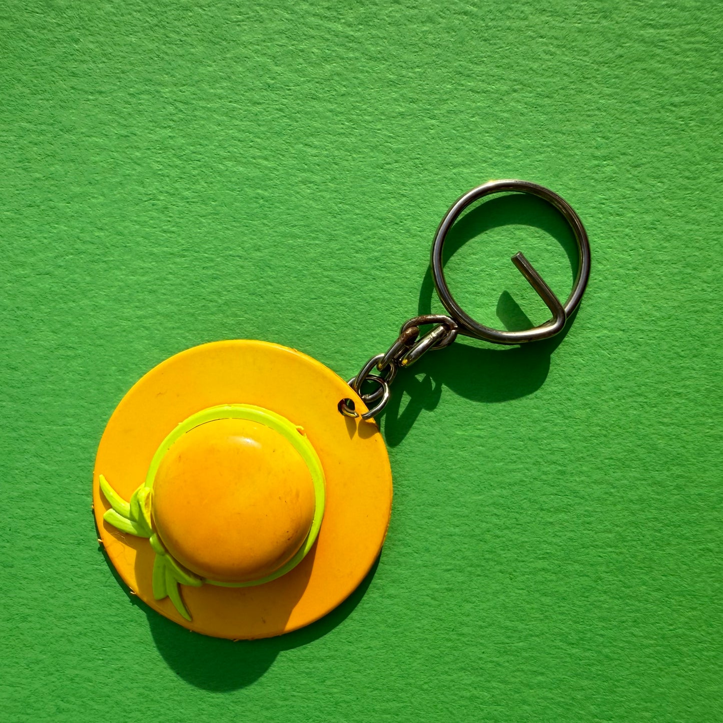 Neon 80s vintage hat charm