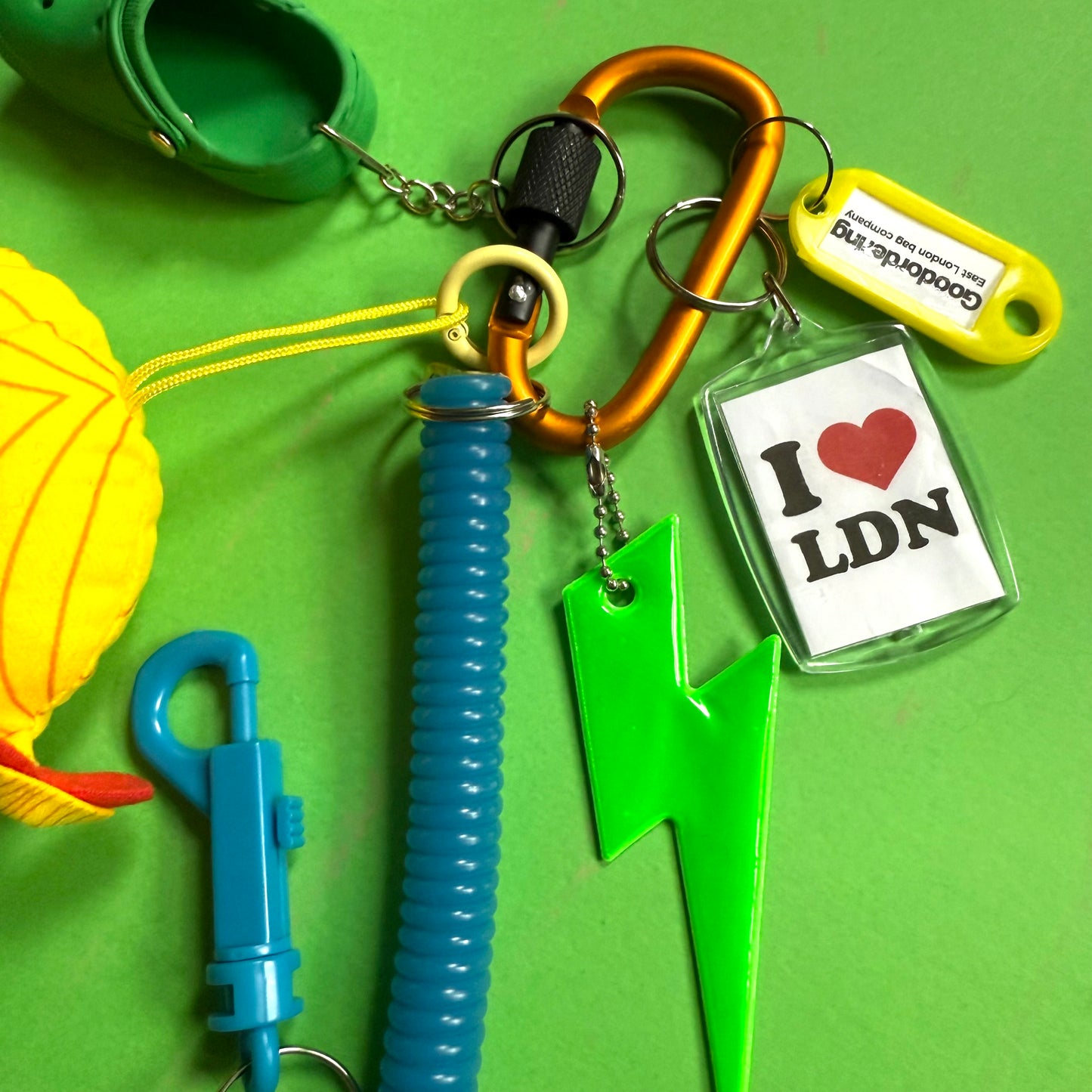Bag charm and keyring Little Miss Sunshine