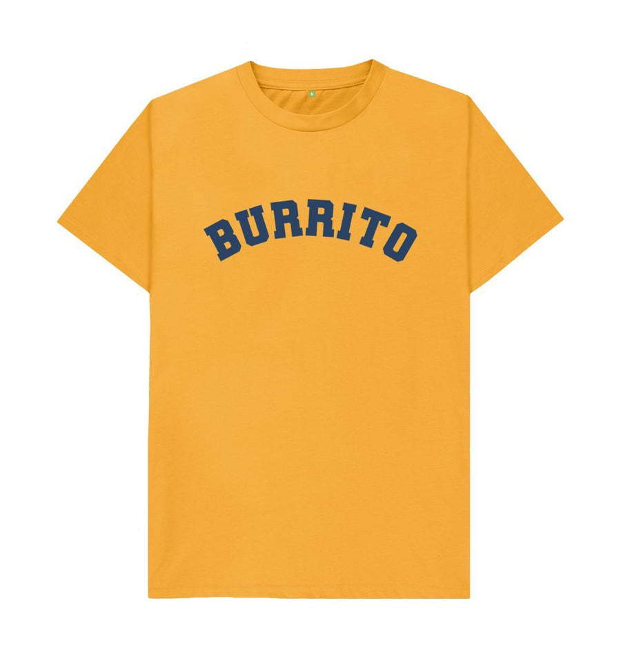 Mustard Burrito varsity T-shirt