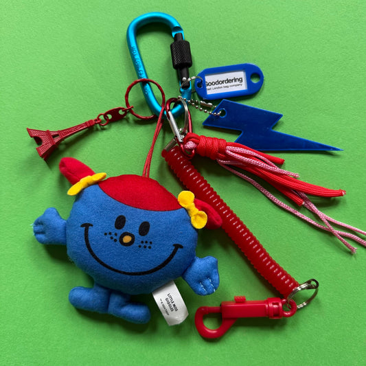 Bag charm and keyring Little Miss Giggles