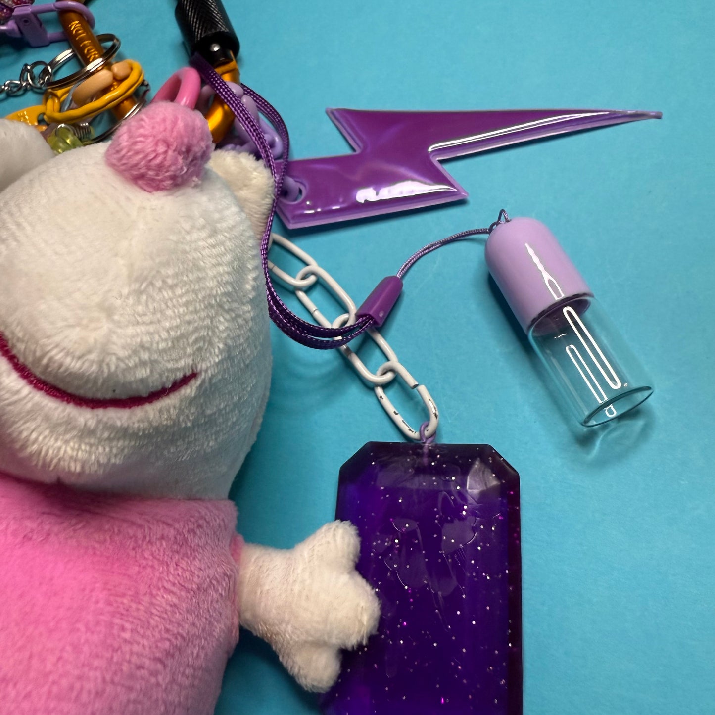 Bag charm and keyring peppa pig