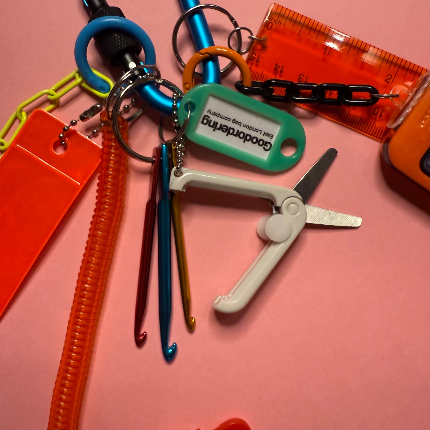 Bag charm and keyring crafty fox