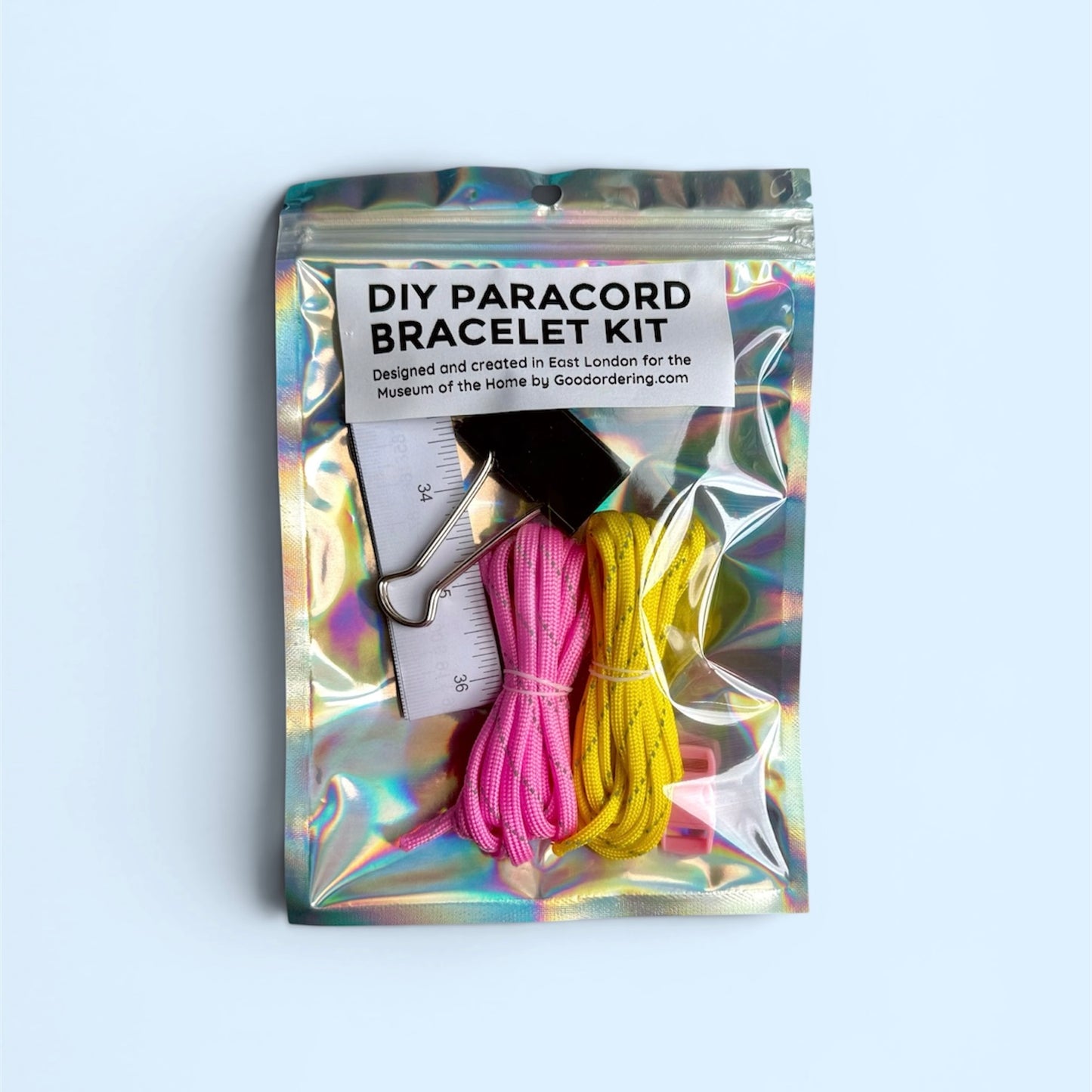 DIY paracord bracelet with easy instructions