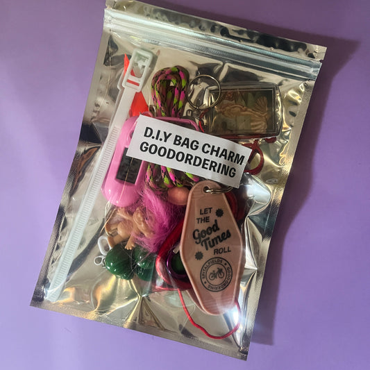 Bag charm DIY kit troll doll