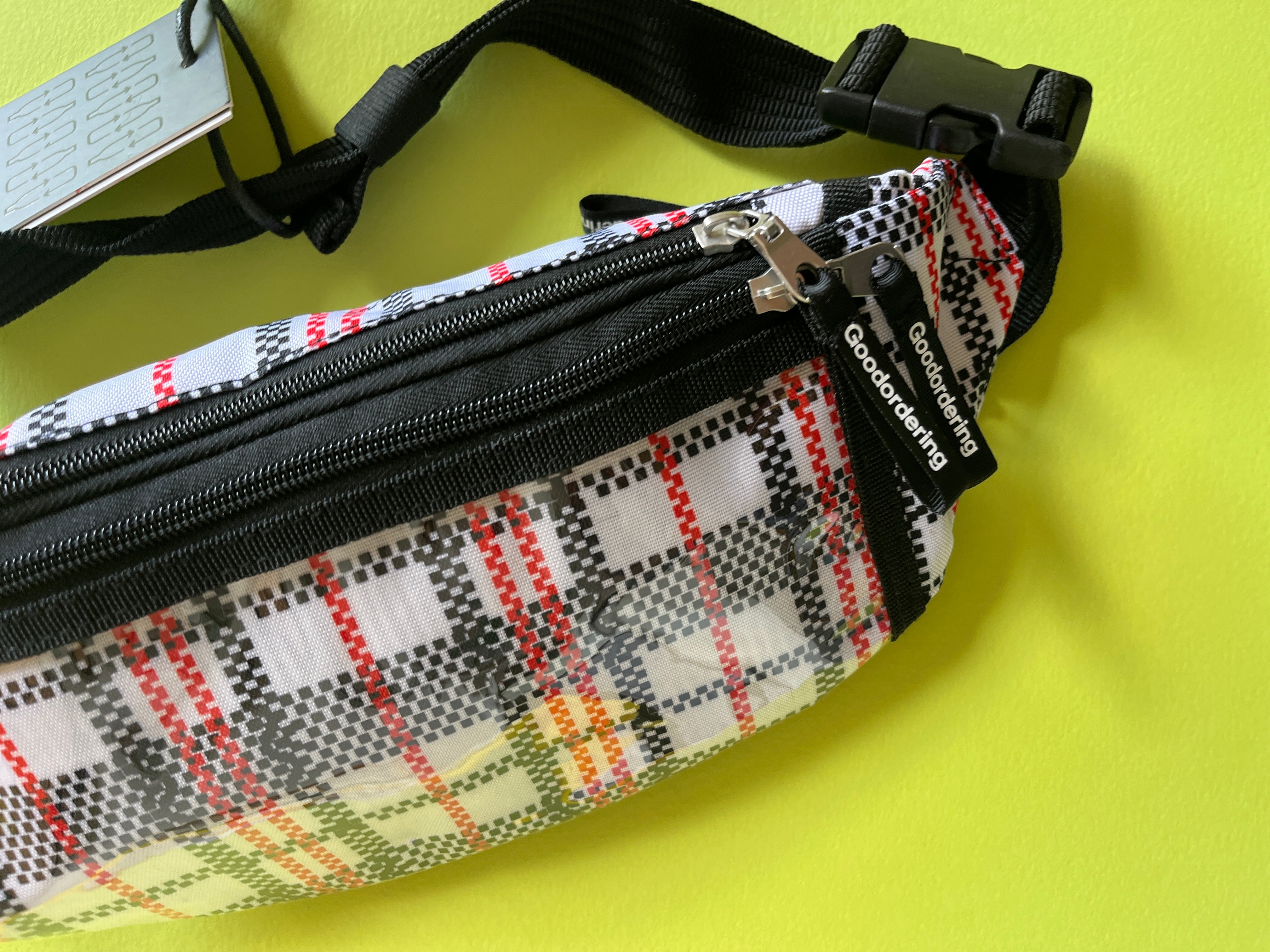 Plaid fanny pack online