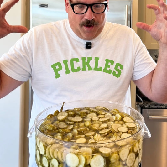 Pickles varsity t-shirt