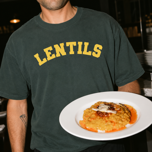 Lentils Varsity T-shirt