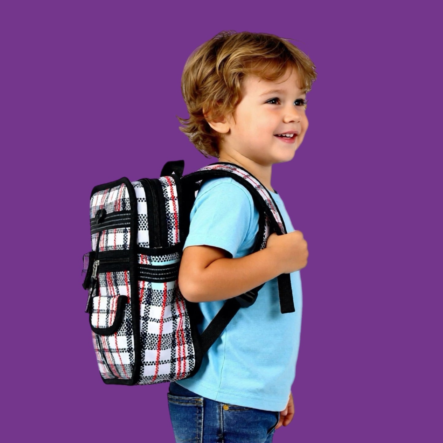 Tartan Mini Backpack Eco