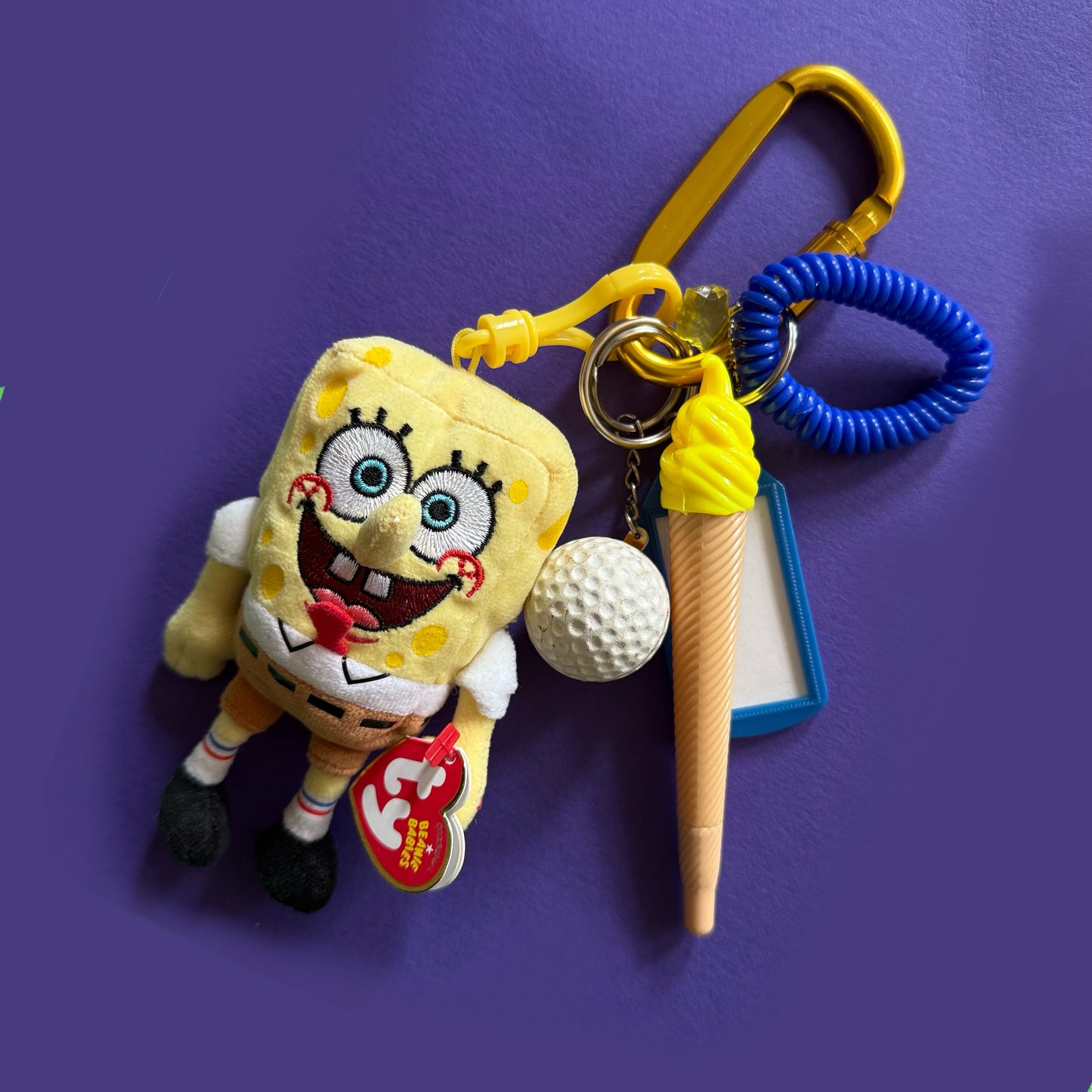 Bag charm and keyring Spongebob