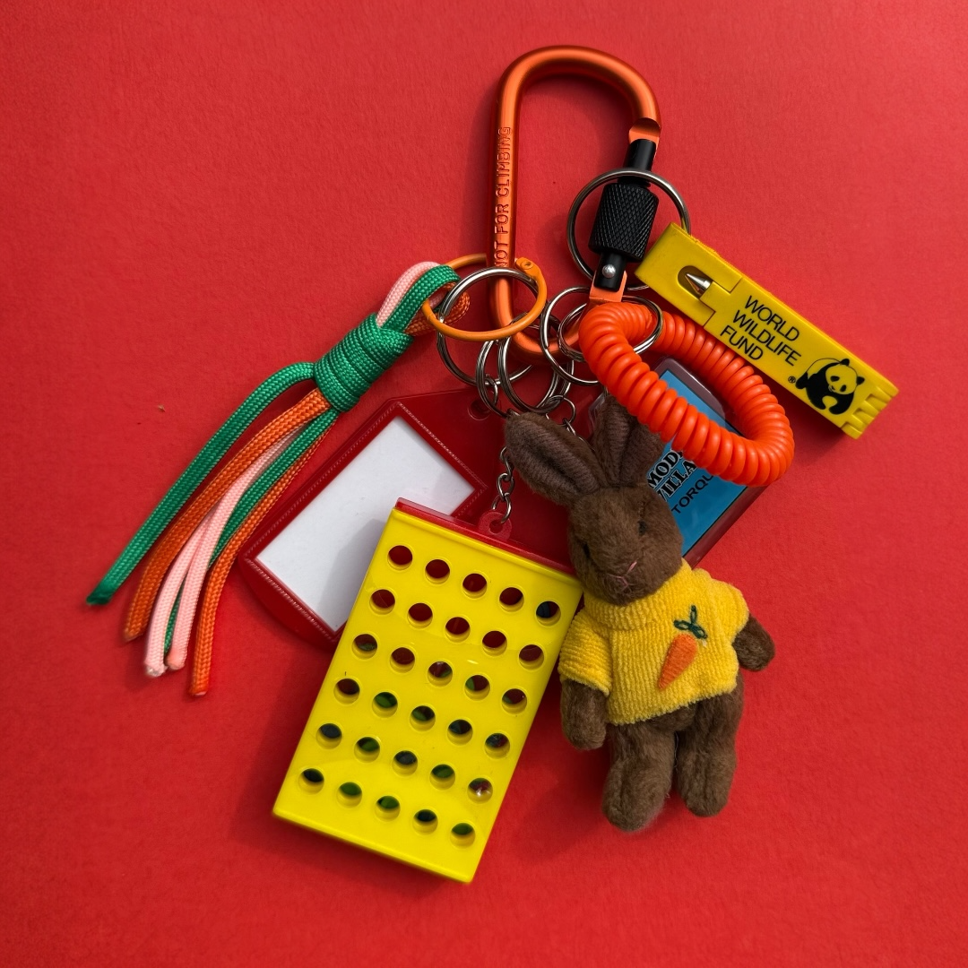 Bag charm and keyring Peter rabbit