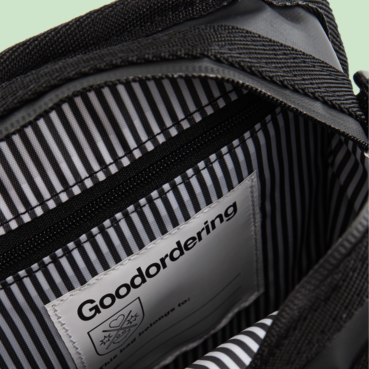 Monochrome Gadget shoulder bag matt black