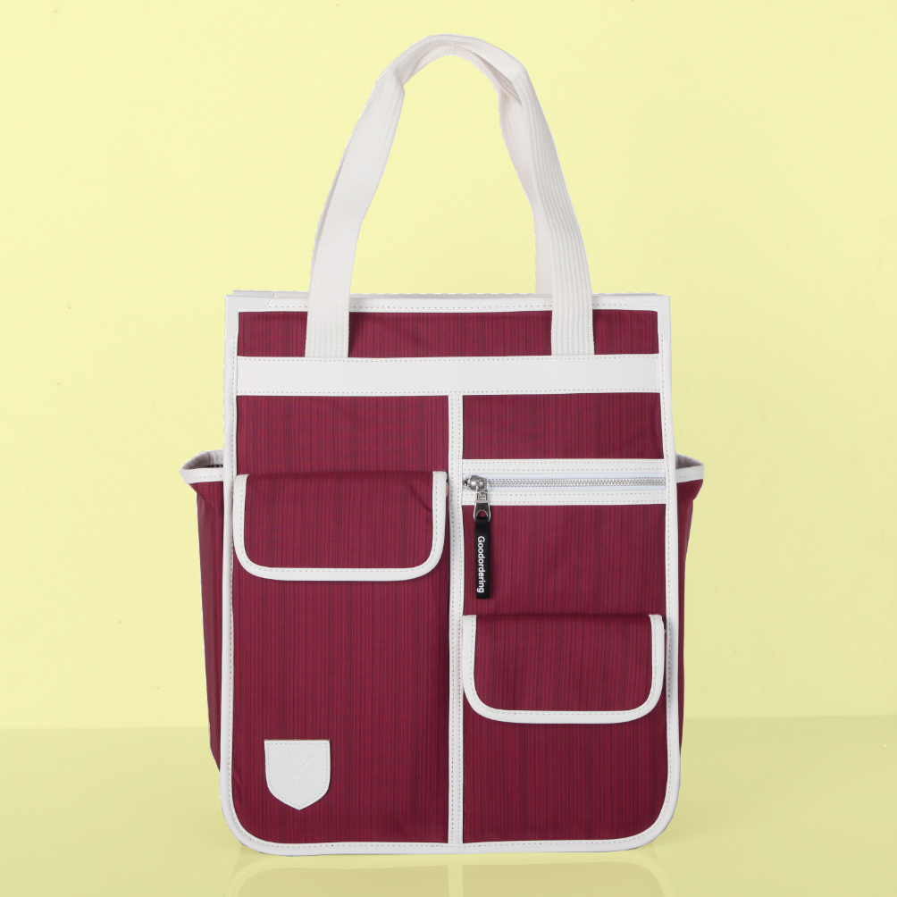 3 in 1 Market Shopper, Backpack and Pannier bag Maroon