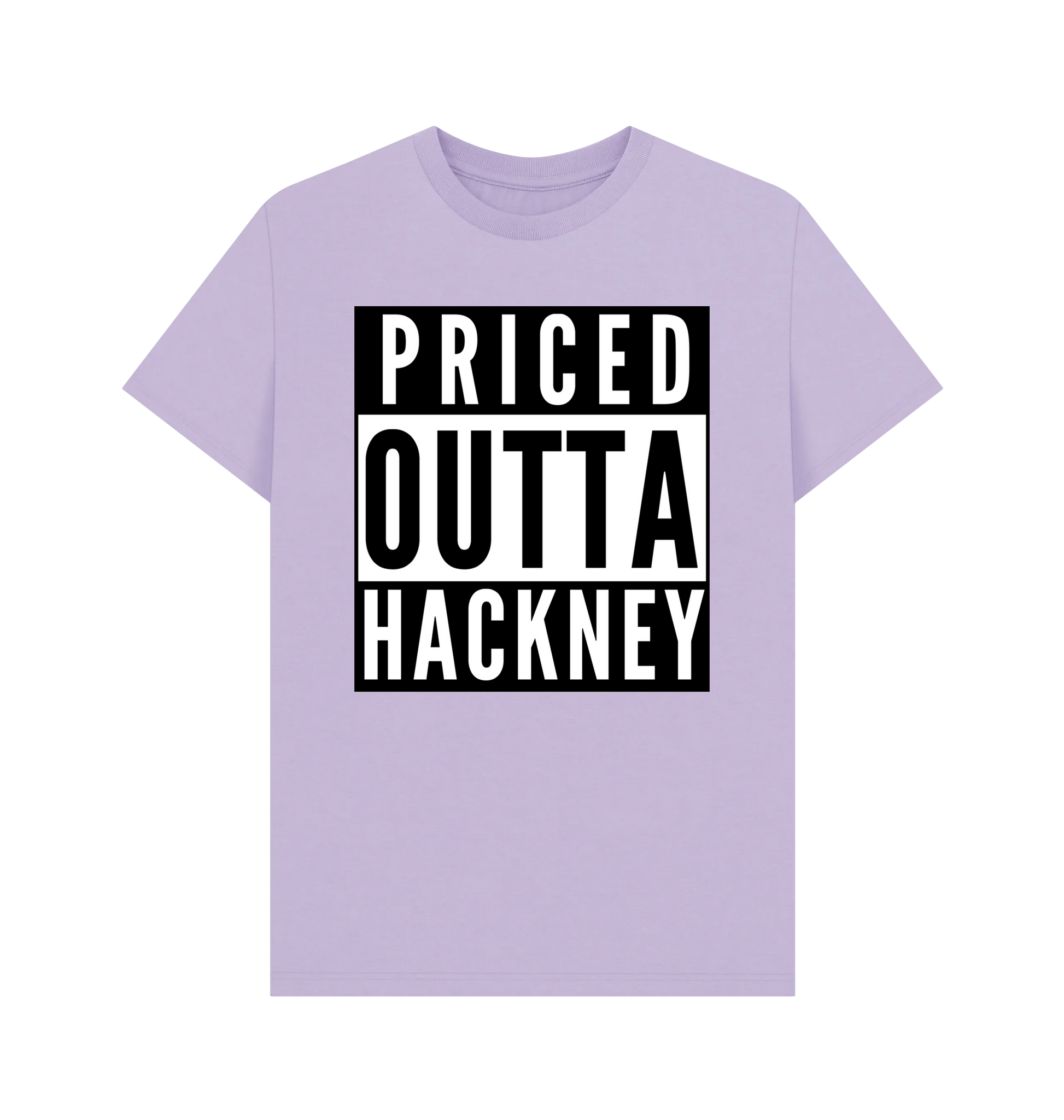 Lilac Printed T-shirt Front