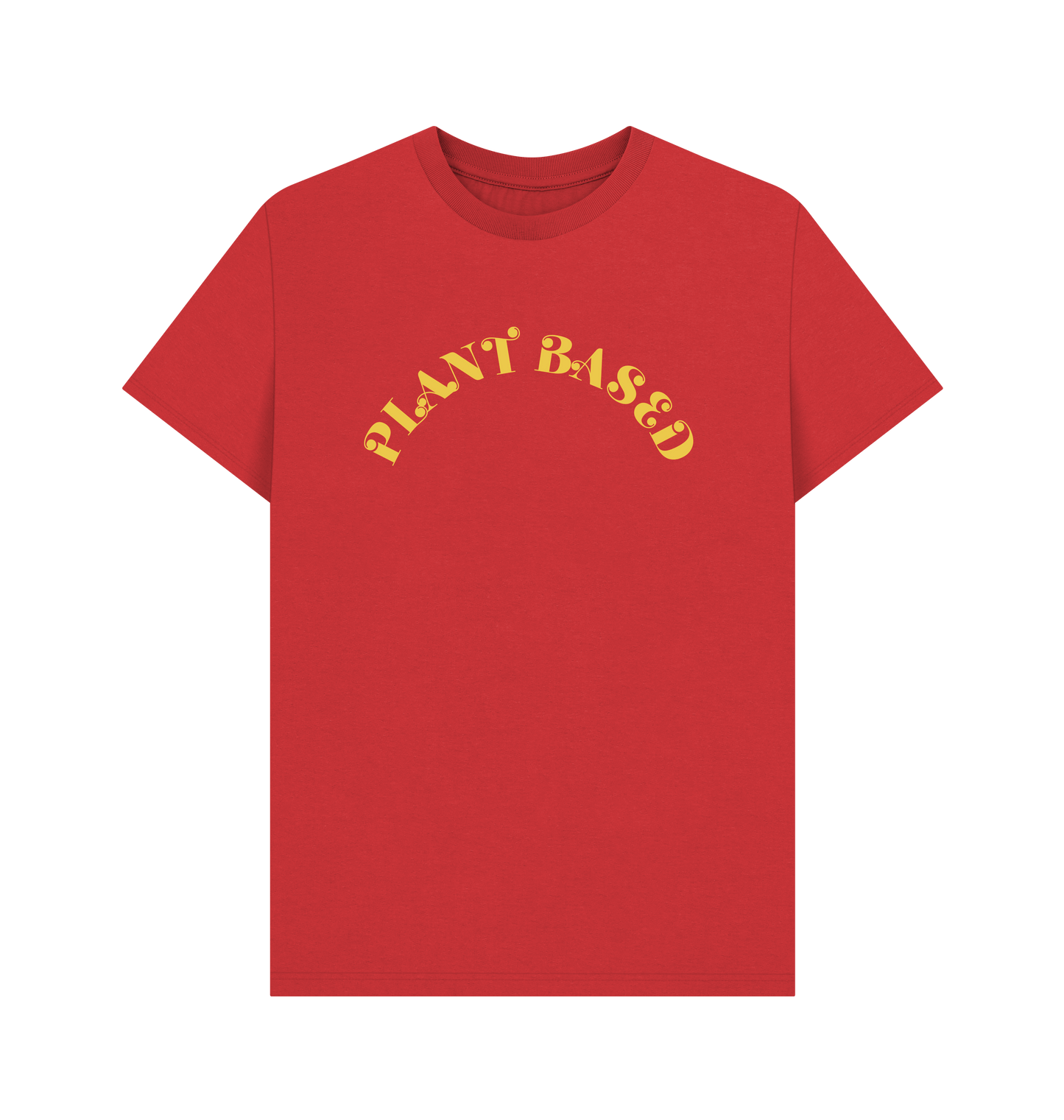 Red Printed T-shirt Front