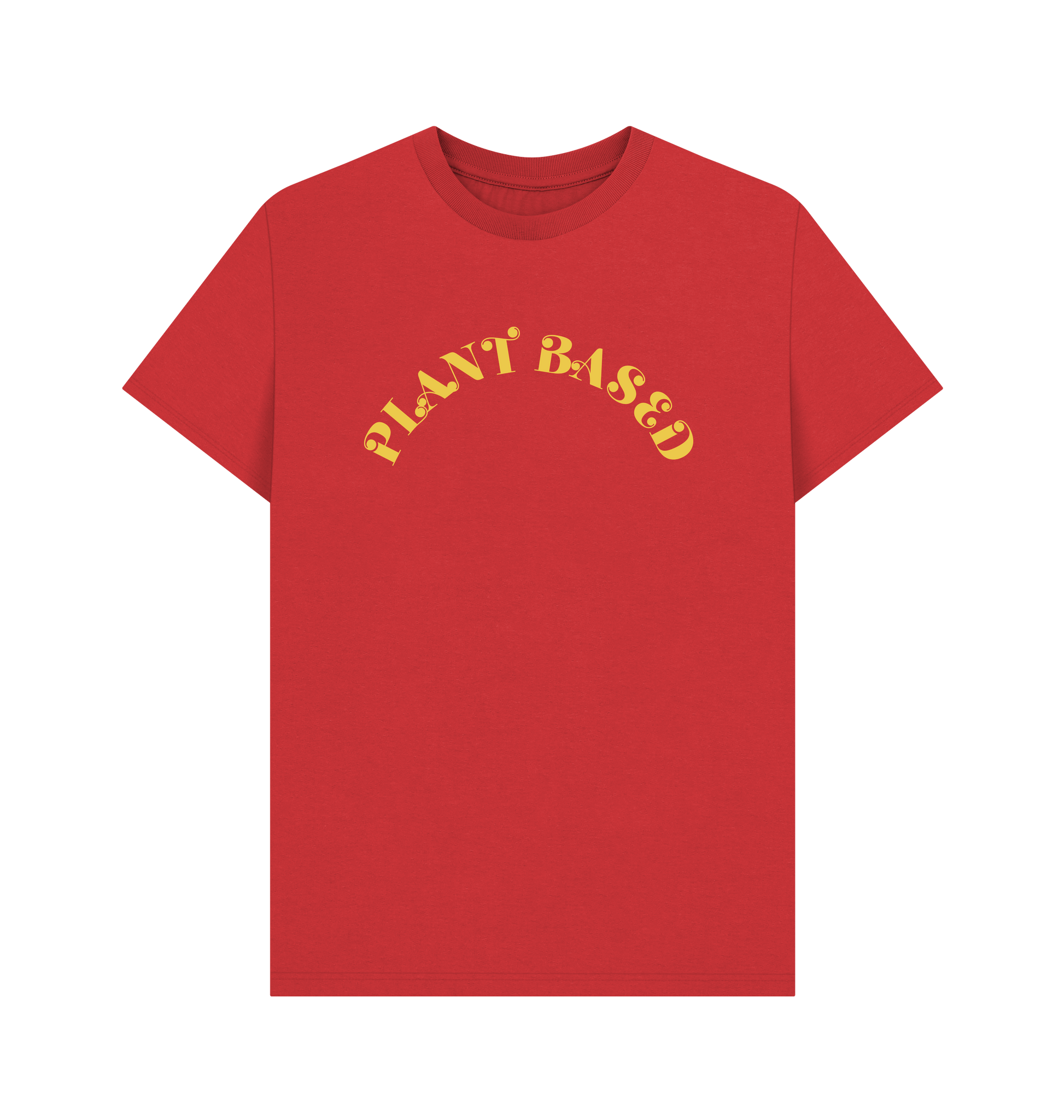 Red Printed T-shirt Front