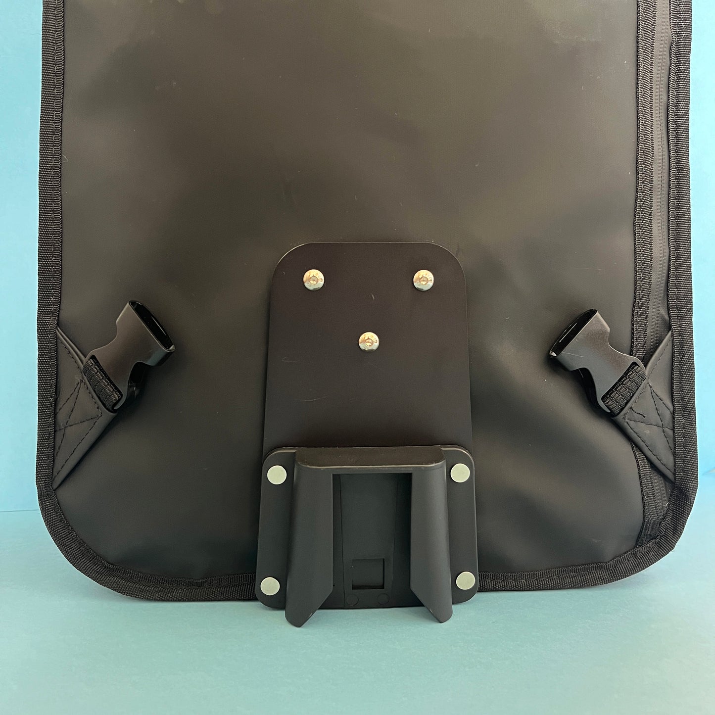 BROMPTON ECO Monochrome Rolltop Backpack Pannier Black