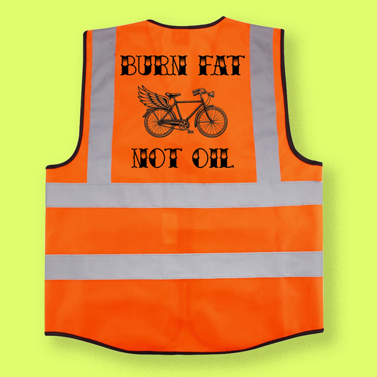 High vis vest BURN FAT