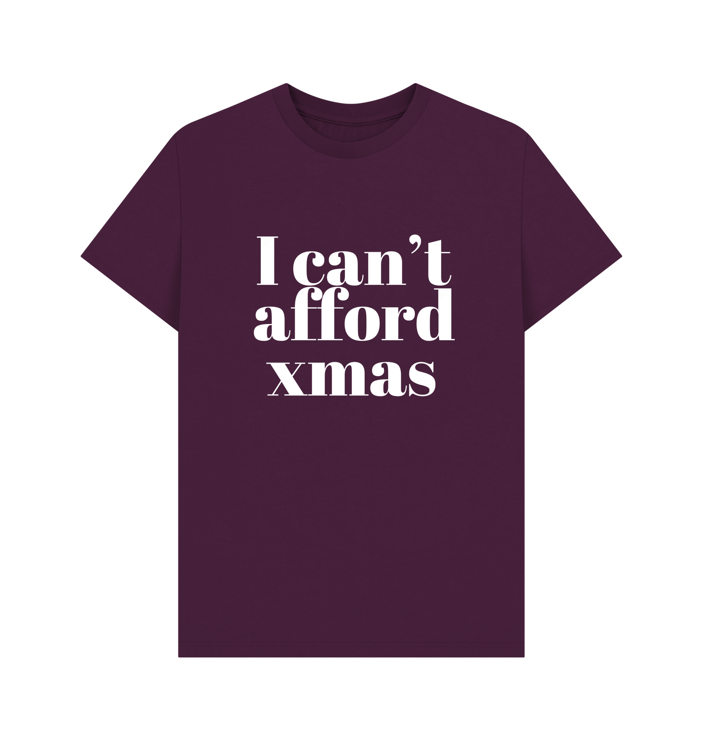 Purple Printed T-shirt Front