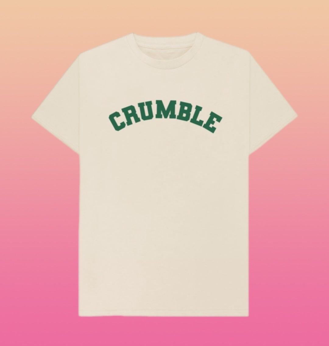 Crumble Varsity T-Shirt - Goodordering food lover christmas gift