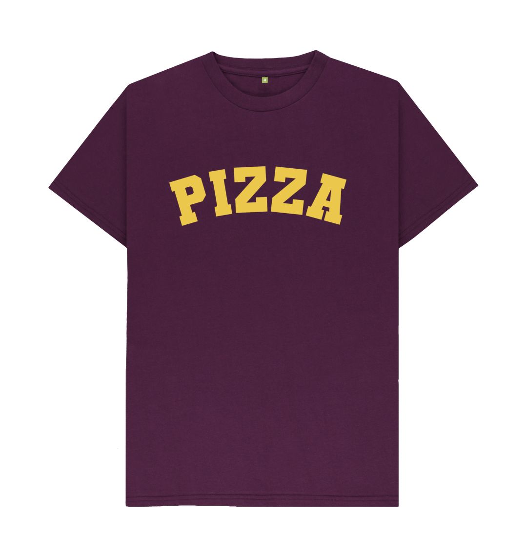 Purple Pizza varsity t-shirt