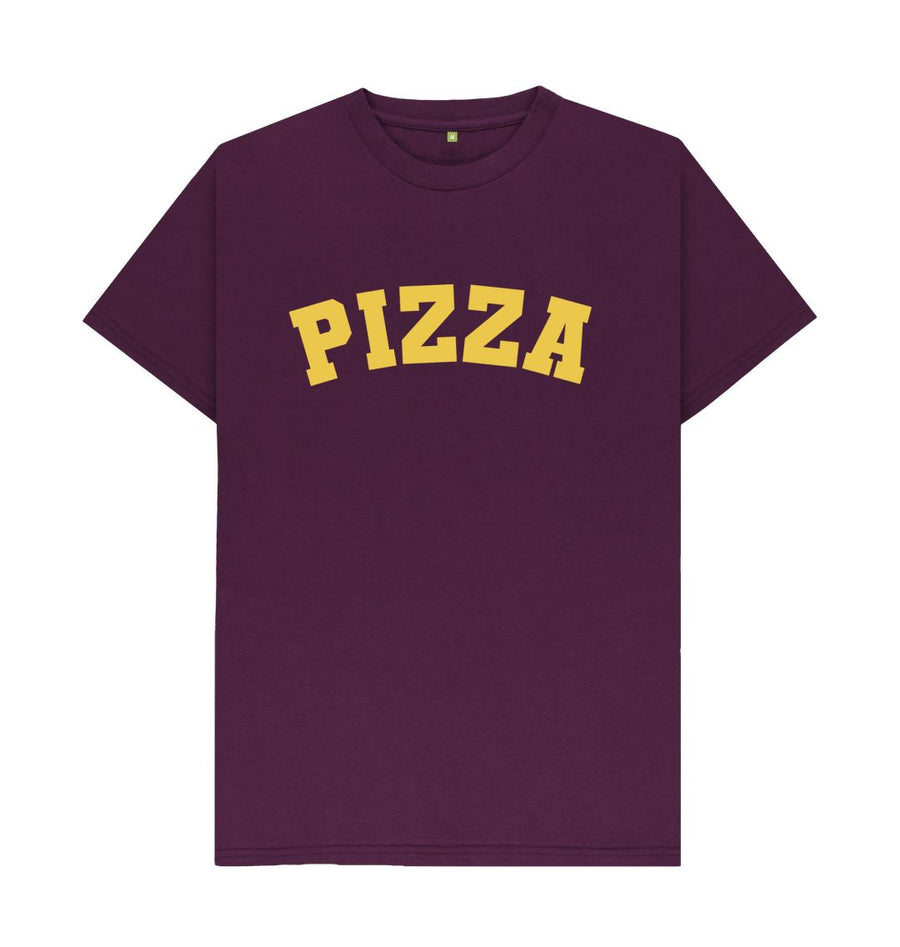 Purple Pizza varsity t-shirt