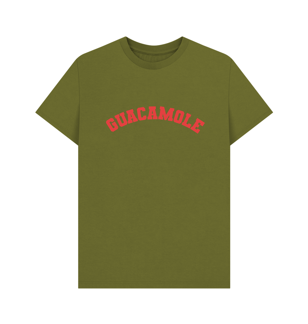 Moss Green Guacamole Unisex Varsity t-shirt