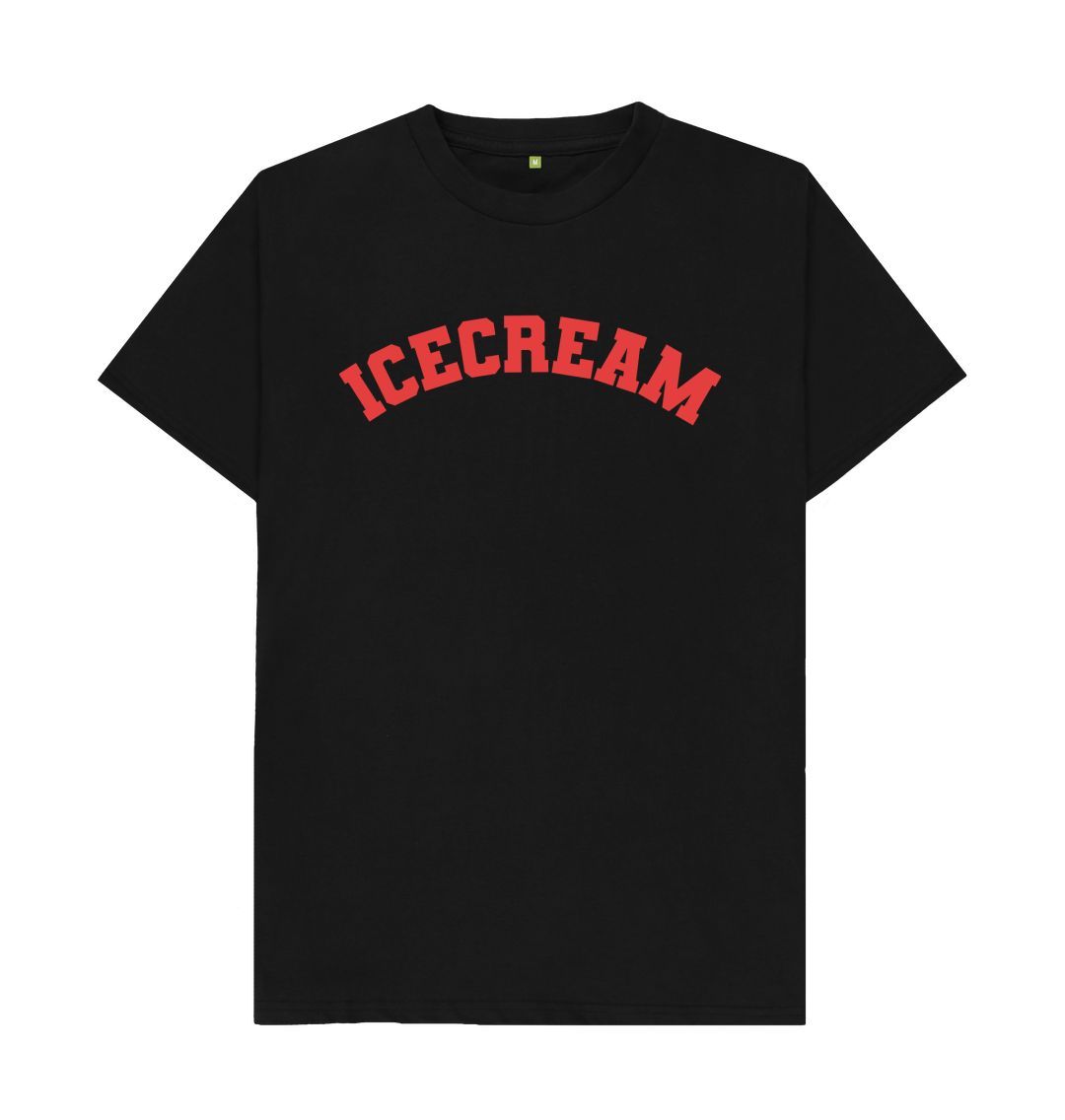 Black Ice Cream Varsity T-shirt