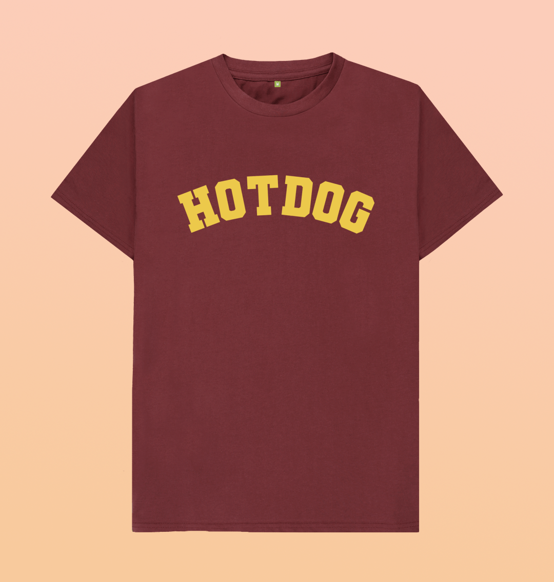 Hot dog varsity unisex t-shirt